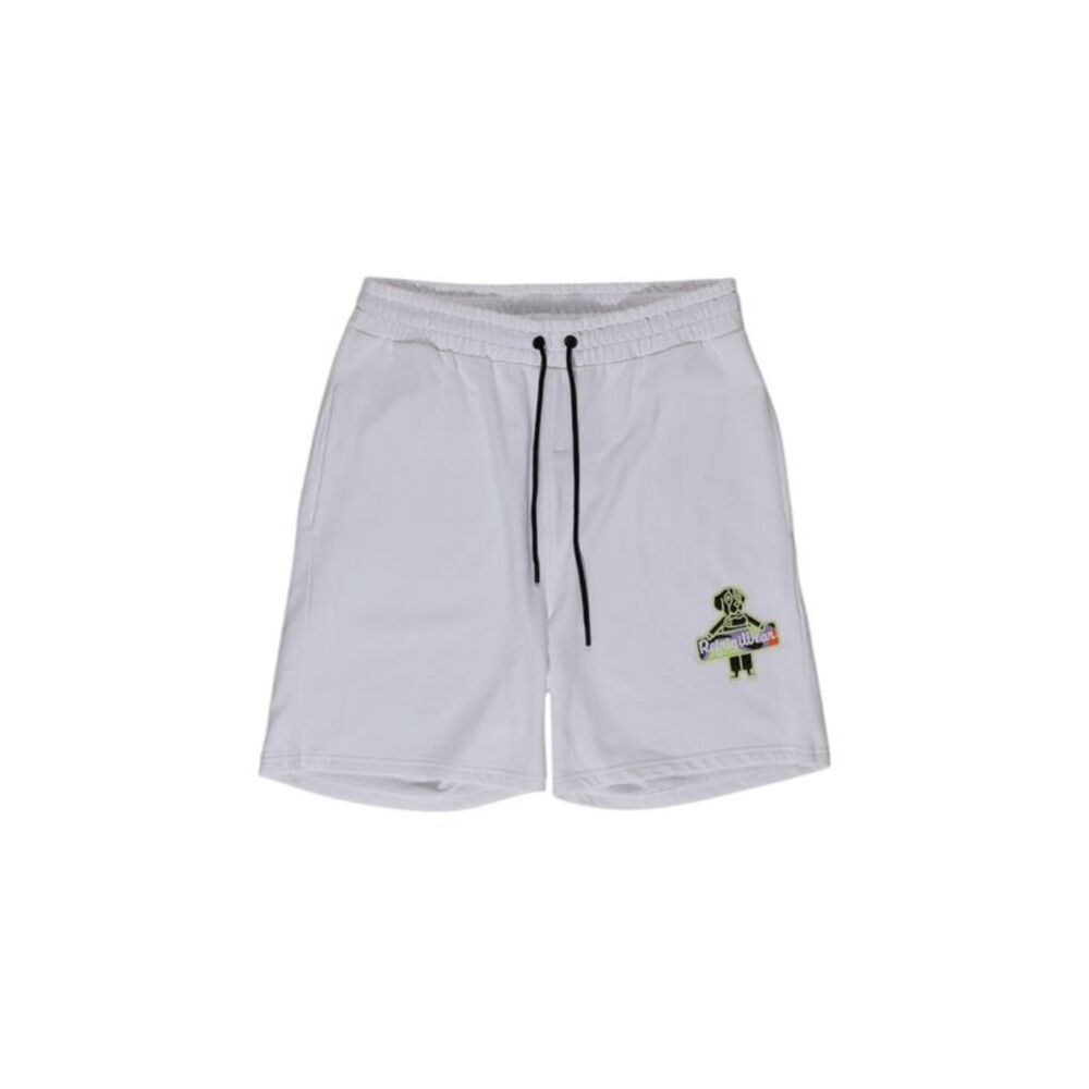 Refrigiwear White Cotton Bermuda Men's Shorts